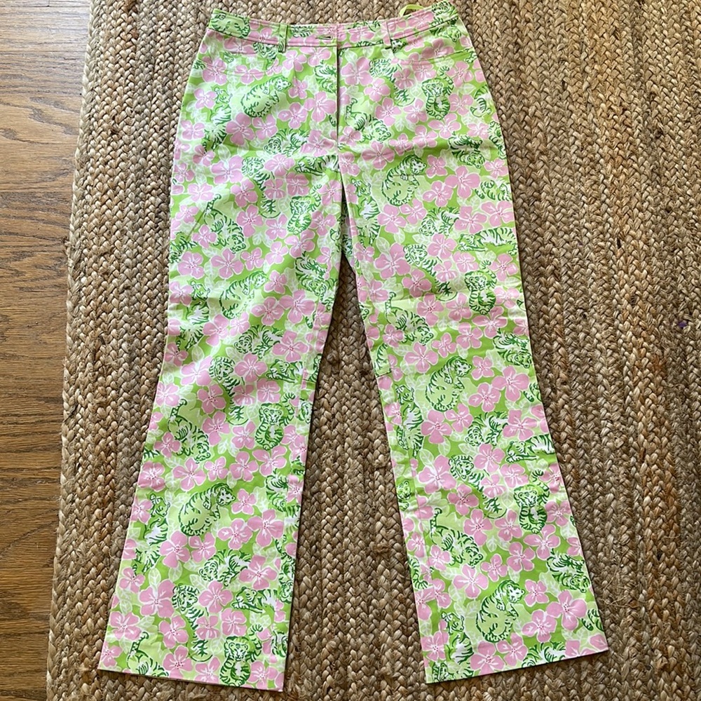 Lilly Pulitzer Sample Print Pants - image 1
